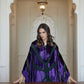 Abstract Velvet Kaftan